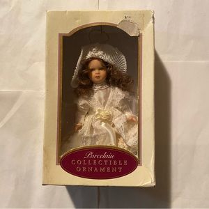 DG Creations Porcelain Collectible Ornament Doll